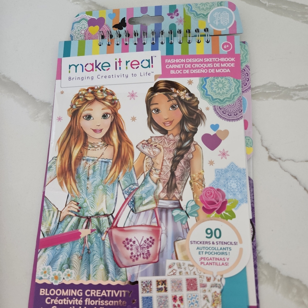 Make It Real Fashion Design Sketchbook
